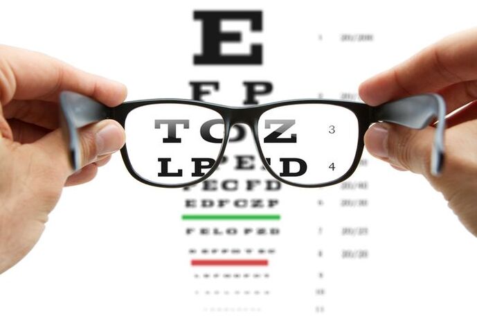 Glasses are a common way to restore vision, which has several drawbacks. 