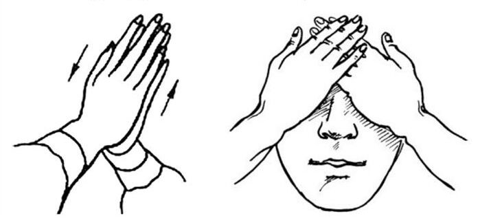 Potting for the eye with bad vision